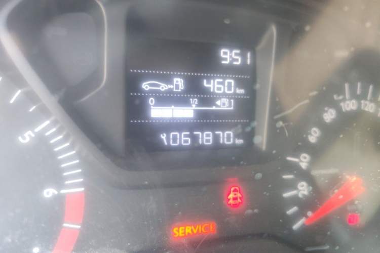 Used Citroen Elysee 2018 Revised Version 1.6L Manual Fashion Edition Odometer Close Up