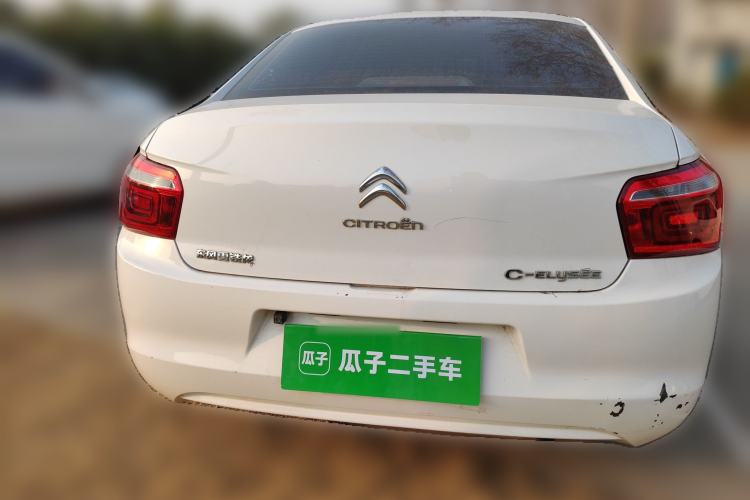 Used Citroen Elysee 2018 1.6L Manual Fashion Edition Rear
