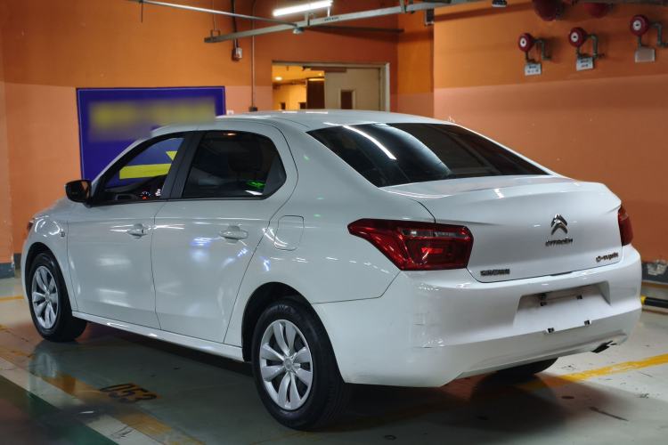 Used Citroen Elysee 2018 1.6L Manual Fashion Edition Rear Left 45 Deg