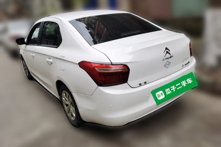 Used Citroen Elysee 2018 1.6L Manual Fashion Edition Rear Left 45 Deg