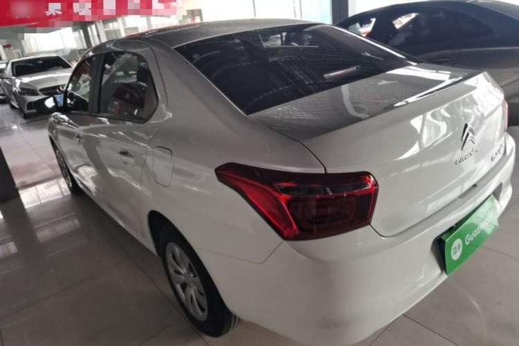 Used Citroen Elysee 2018 1.6L Manual Fashion Edition Rear Left 45 Deg