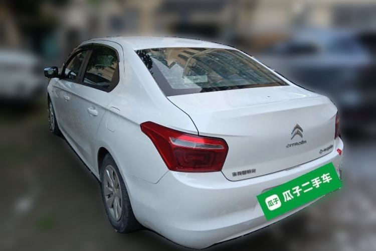 Used Citroen Elysee 2018 1.6L Manual Fashion Edition Rear Left 45 Deg
