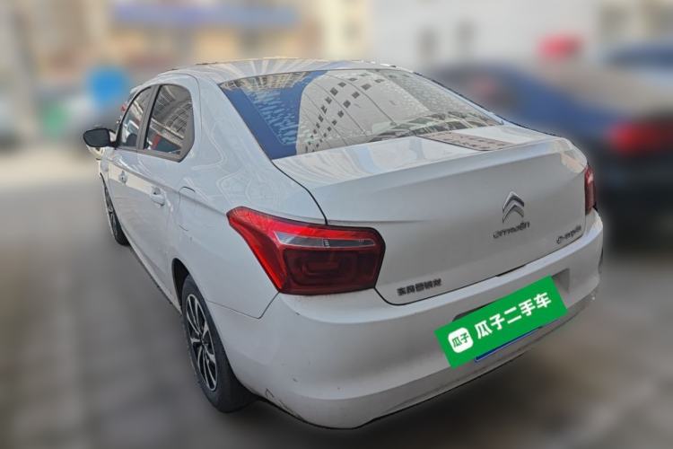 Used Citroen Elysee 2018 1.6L Manual Fashion Edition Rear Left 45 Deg