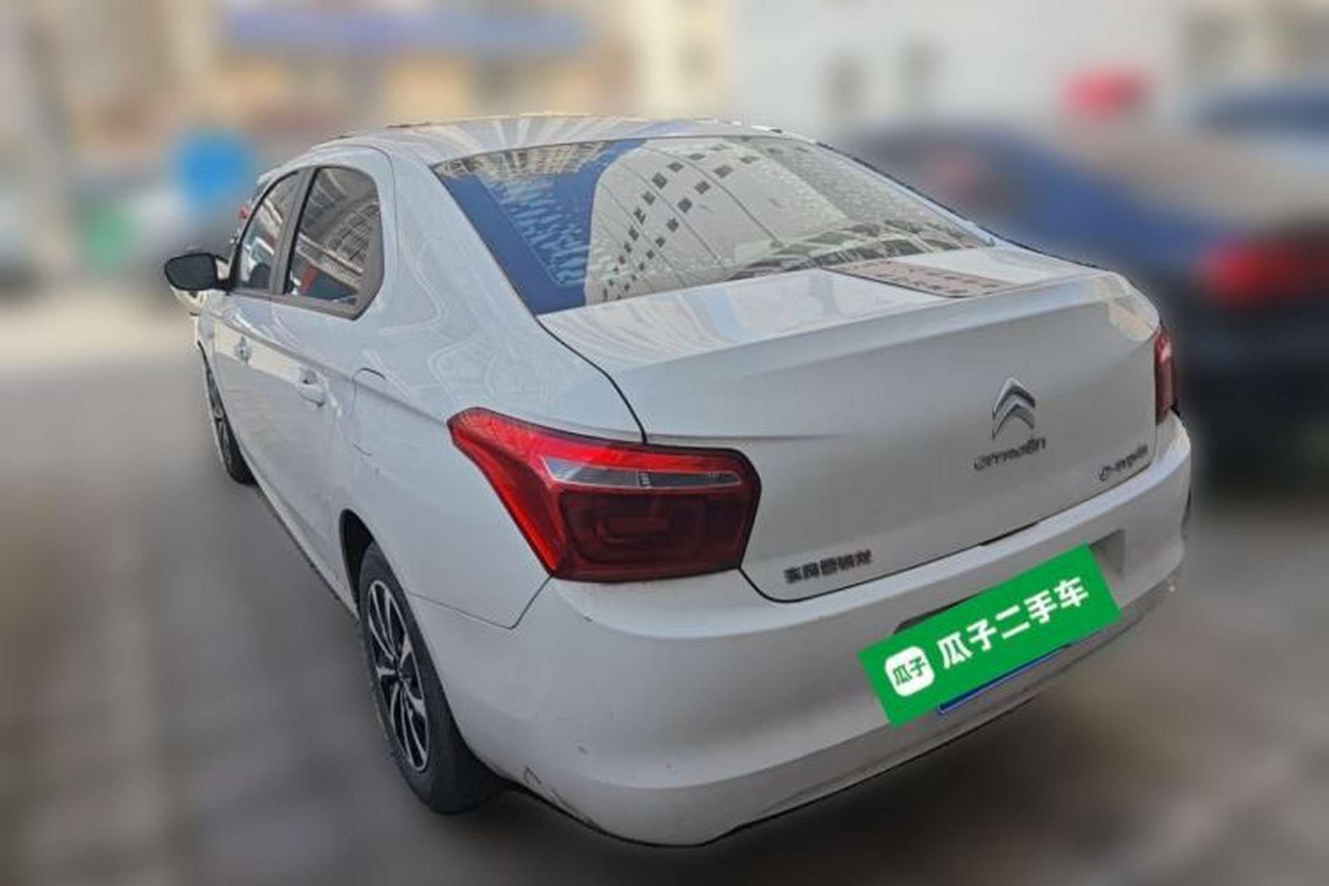 Used Citroen Elysee 2018 1.6L Manual Fashion Edition Rear Left 45 Deg