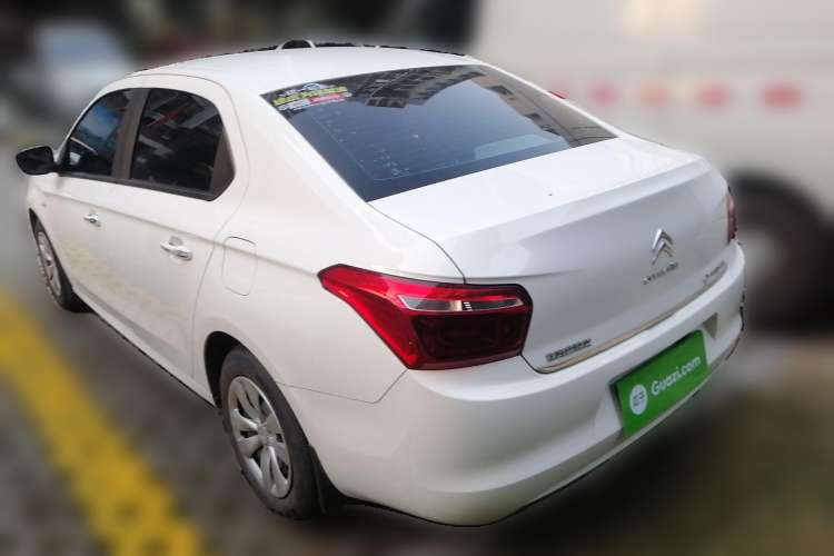 Used Citroen Elysee 2018 1.6L Manual Fashion Edition Rear Left 45 Deg