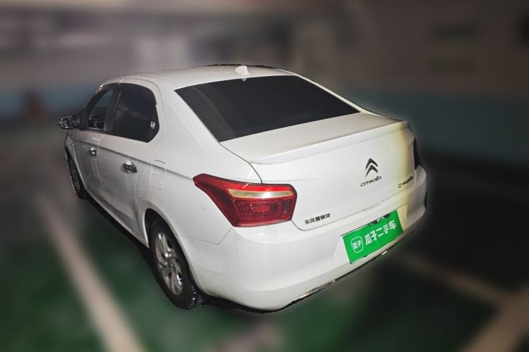 Used Citroen Elysee 2018 1.6L Automatic Fashion Model Rear Left 45 Deg