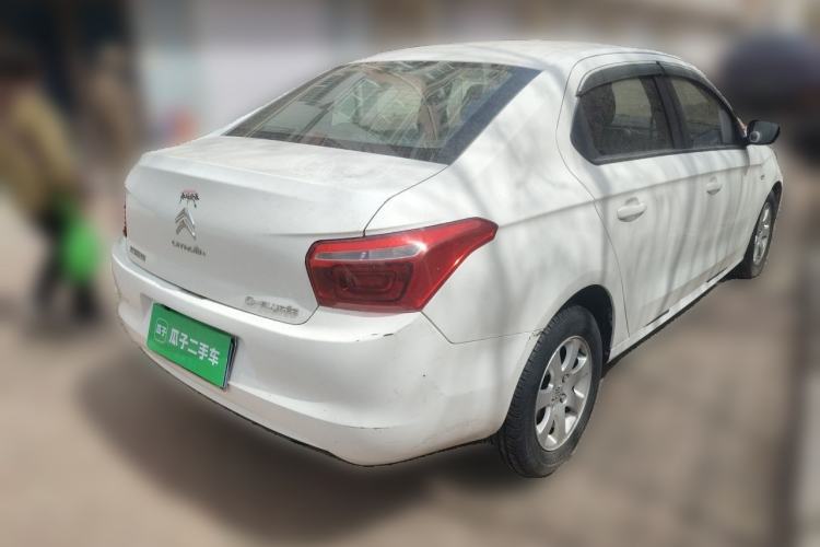 Used Citroen Elysee 2018 1.6L Manual Fashion Edition Rear Right 45 Deg