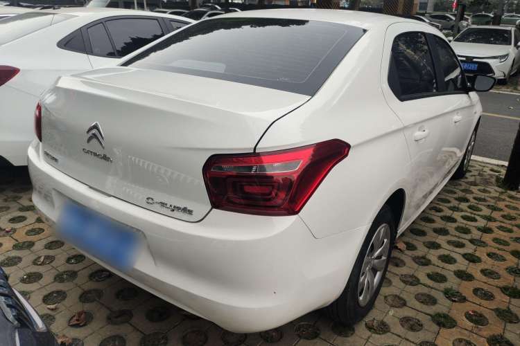 Used Citroen Elysee 2018 1.6L Automatic Fashion Model Rear Right 45 Deg