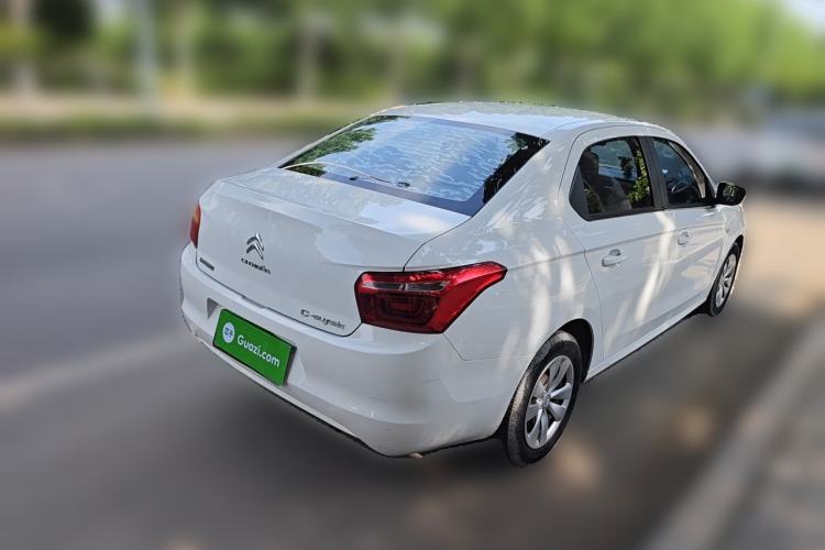 Used Citroen Elysee 2018 1.6L Manual Fashion Edition Rear Right 45 Deg