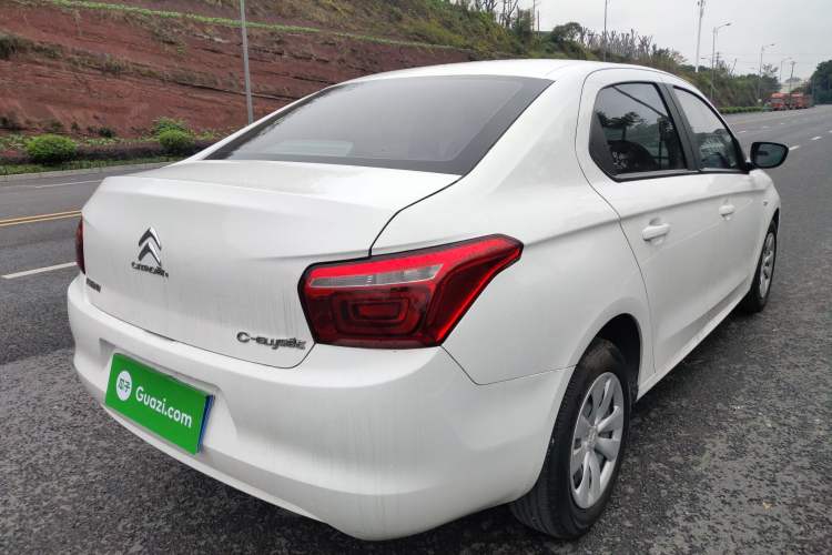 Used Citroen Elysee 2018 Revised Version 1.6L Manual Fashion Edition Rear Right 45 Deg