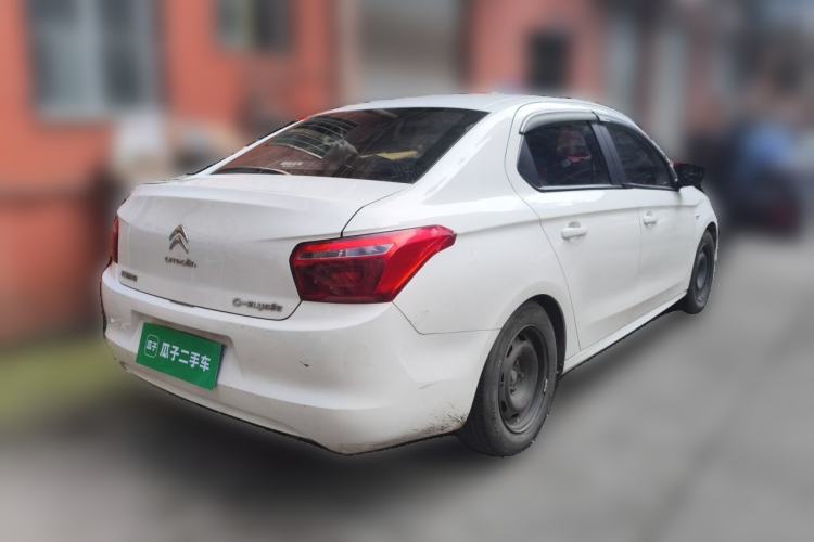 Used Citroen Elysee 2018 1.6L Manual Fashion Edition Rear Right 45 Deg
