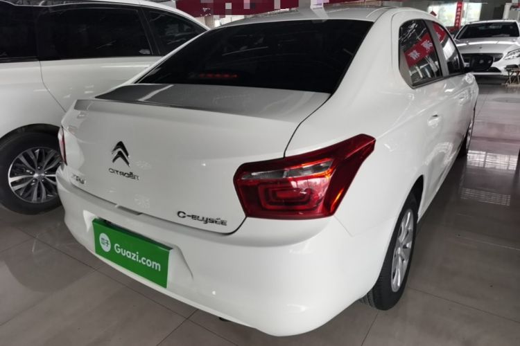 Used Citroen Elysee 2018 1.6L Manual Fashion Edition Rear Right 45 Deg