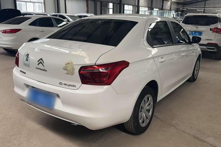Used Citroen Elysee 2018 1.6L Manual Fashion Edition Rear Right 45 Deg