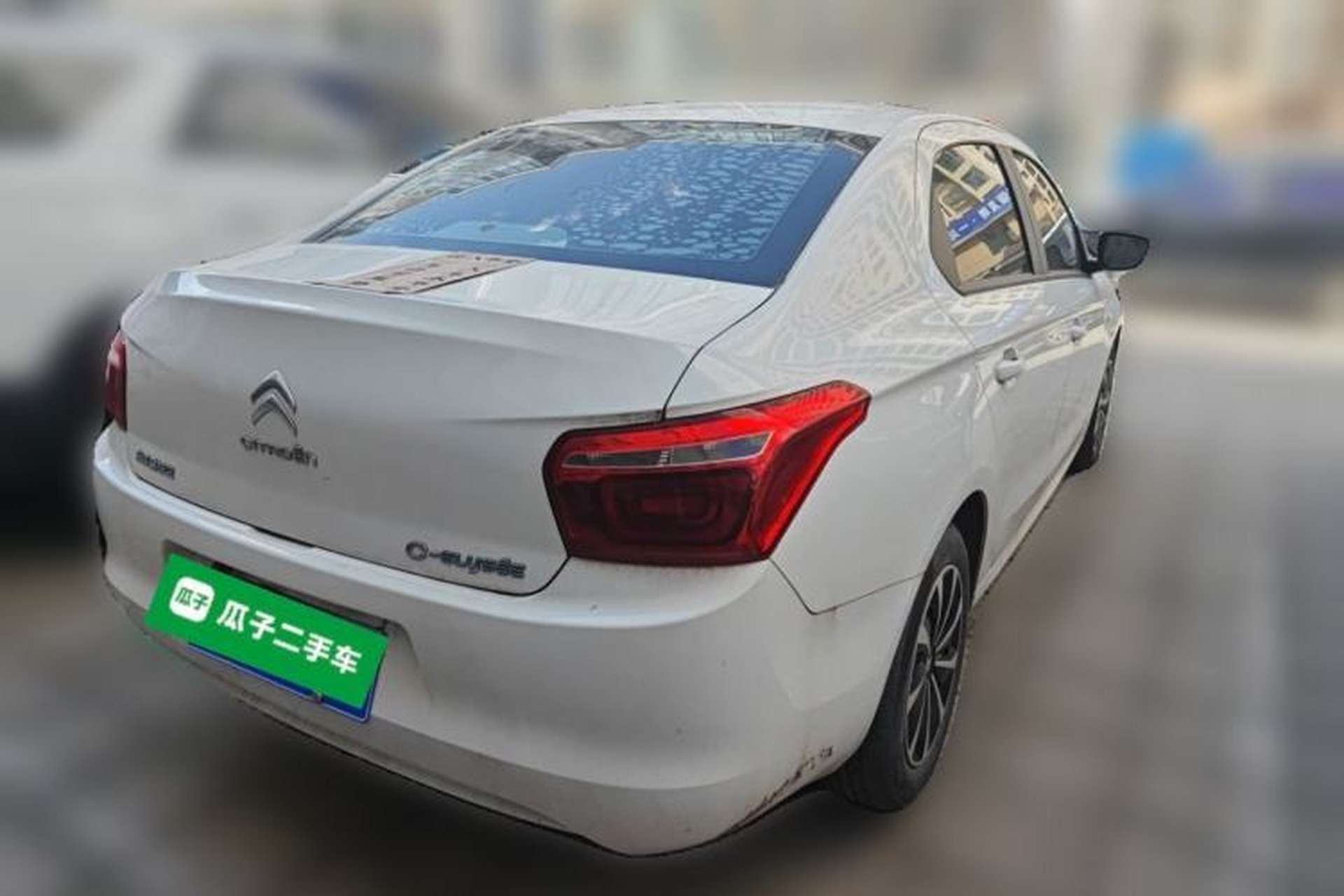 Used Citroen Elysee 2018 1.6L Manual Fashion Edition Rear Right 45 Deg