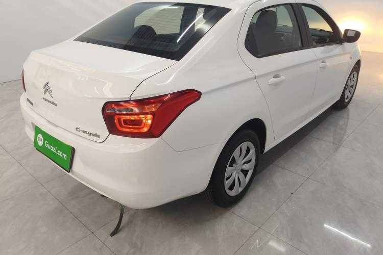 Used Citroen Elysee 2018 1.6L Manual Fashion Edition Rear Right 45 Deg
