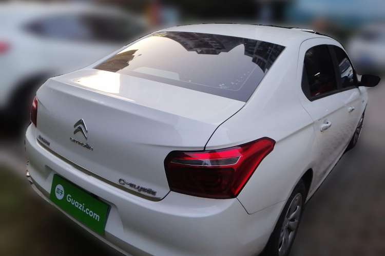 Used Citroen Elysee 2018 1.6L Manual Fashion Edition Rear Right 45 Deg