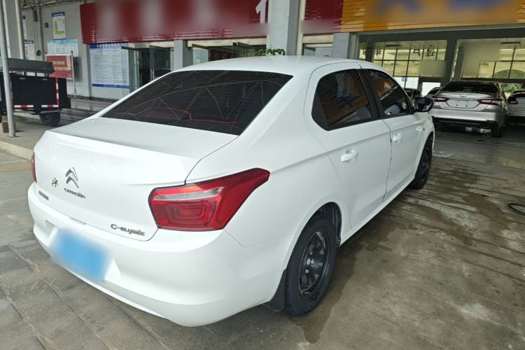 Used Citroen Elysee 2018 1.6L Automatic Fashion Model Rear Right 45 Deg