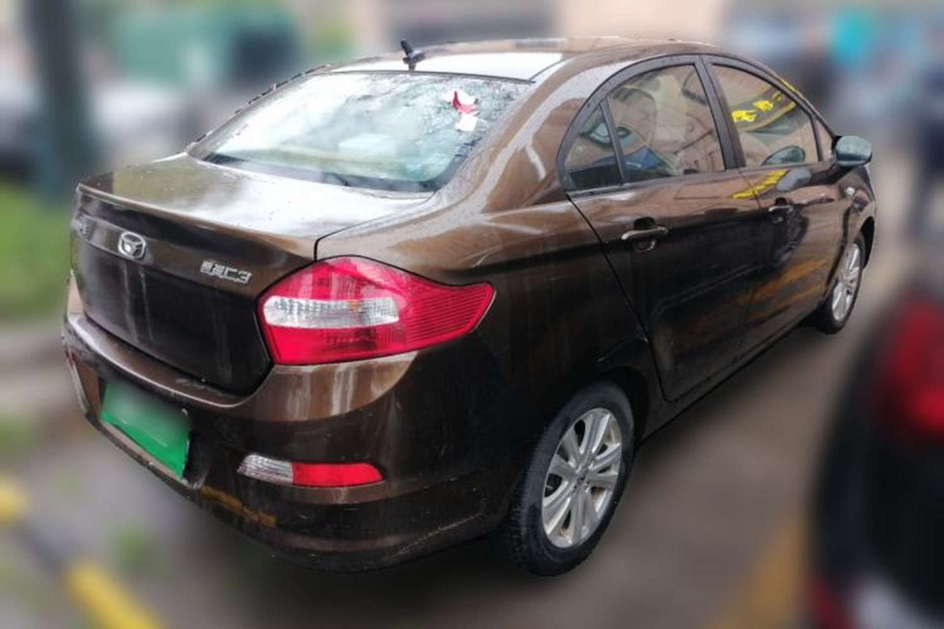 Used Cowin C3 2015 1.5L Manual Gold Diamond Edition Rear Right 45 Deg