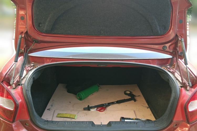 Used Cowin C3 2015 1.5L Manual Gold Diamond Edition Trunk