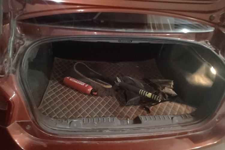 Used Cowin C3 2015 1.5L Manual Gold Diamond Edition Trunk