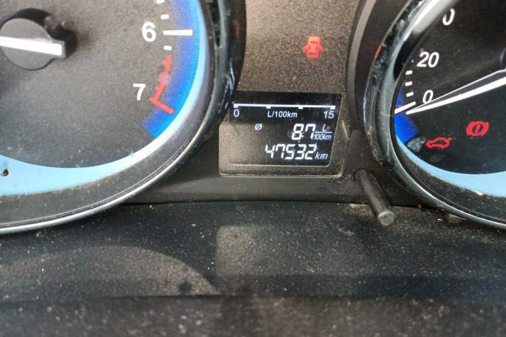 Used Cowin C3 2015 1.5L Manual Gold Diamond Edition Odometer Close Up