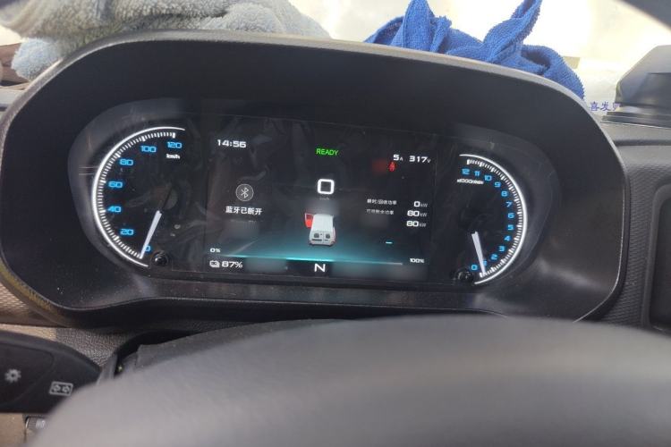 Used Cowin Kaiyi Jiangtun E7 2025 Model—Entrepreneur Version, 50.38 kWh, 6-seater Instrument Cluster