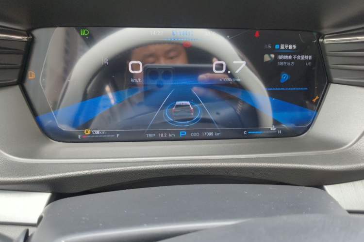Used Cowin Kunlun 2023 Kunlun 300 Celestial Edition Odometer Close Up