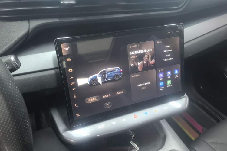 Used Cowin Kunlun 2023 Kunlun 300 Mountain Peak Edition Audio And AC Panel