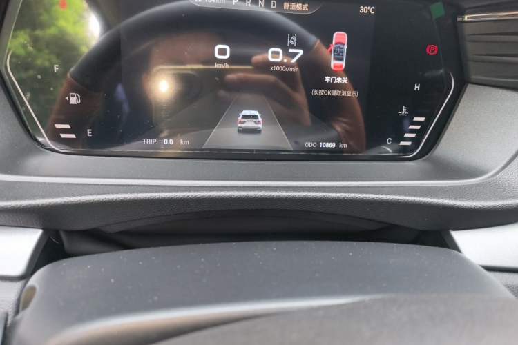 Used Cowin Kunlun 2023 Kunlun 300 Plateau Edition Odometer Close Up