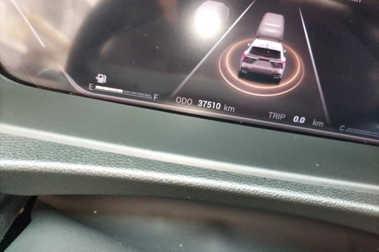 Used Cowin Kunlun 2023 Kunlun 500 Skyline Edition Odometer Close Up