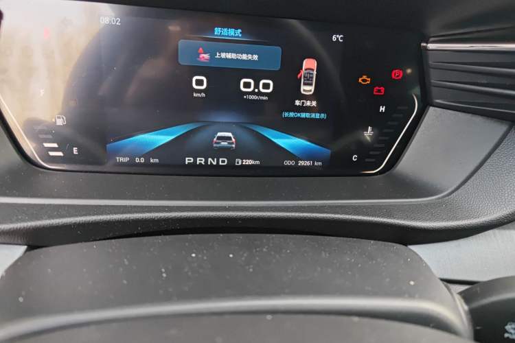Used Cowin Kunlun 2023 Kunlun 300 Mountain Peak Edition Odometer Close Up