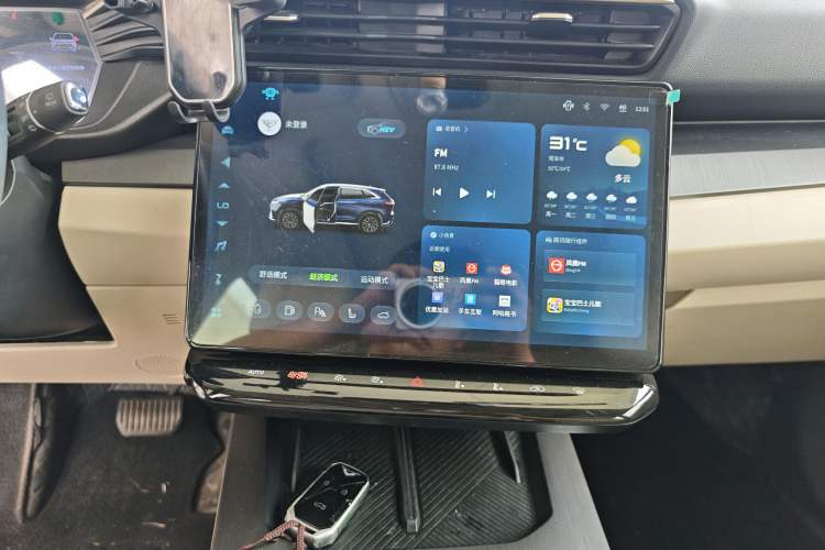 Used Cowin Kunlun 2024 Kunlun iHD 150km Starry Sky Edition Audio And AC Panel