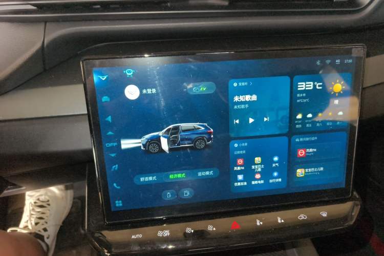 Used Cowin Kunlun 2024 Kunlun iHD 150km Mountain Peak Edition Audio And AC Panel