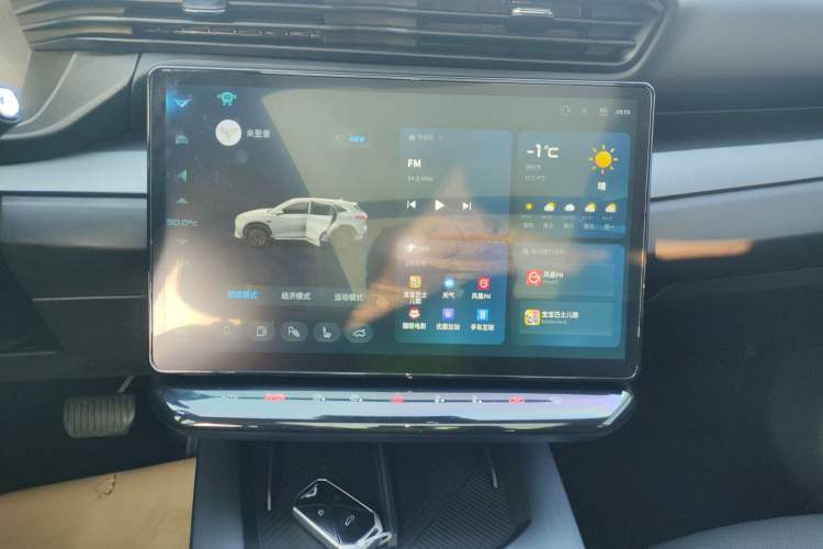 Used Cowin Kunlun 2024 Kunlun iHD 150km Starry Sky Executive Edition Audio And AC Panel
