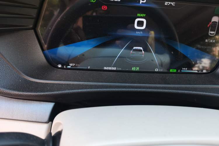 Used Cowin Kunlun 2024 Kunlun iHD 150km Horizon Edition Odometer Close Up