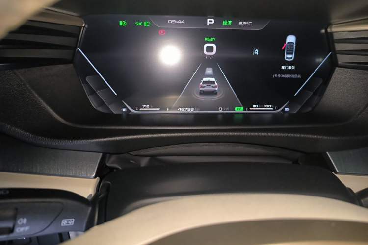Used Cowin Kunlun 2024 Facelifted Kunlun iHD 150km Starry Sky Edition Odometer Close Up