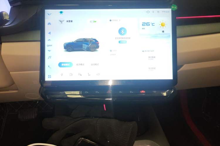 Used Cowin Kunlun 2024 Kunlun iHD 150km Horizon Edition Audio And AC Panel