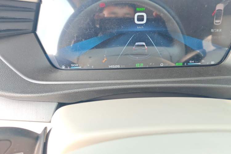 Used Cowin Kunlun 2024 Kunlun iHD 150km Mountain Peak Edition Odometer Close Up