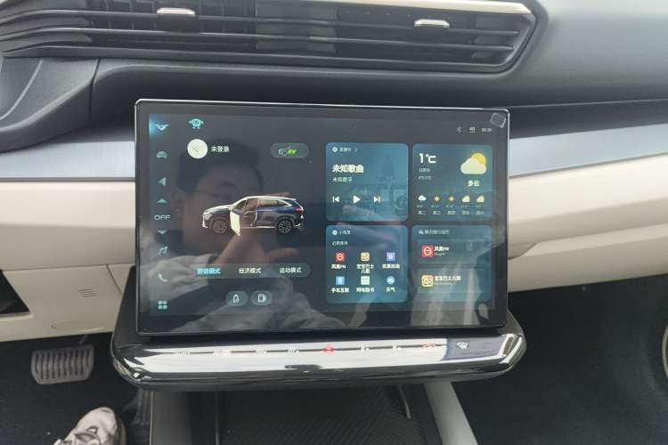 Used Cowin Kunlun 2024 Kunlun iHD 150km Mountain Peak Edition Audio And AC Panel