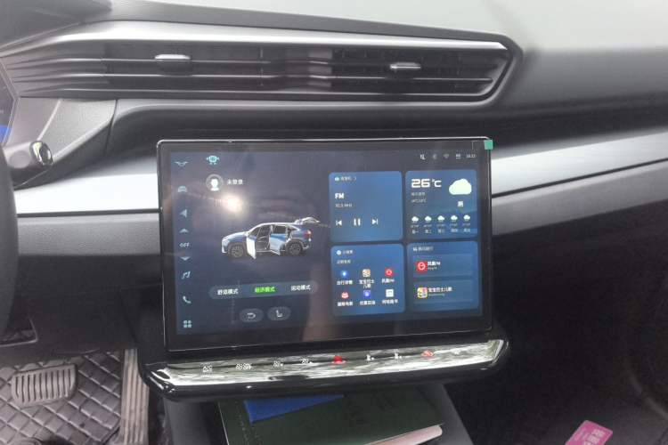 Used Cowin Kunlun 2025 1.5T Peak Edition 5 Seats Audio And AC Panel