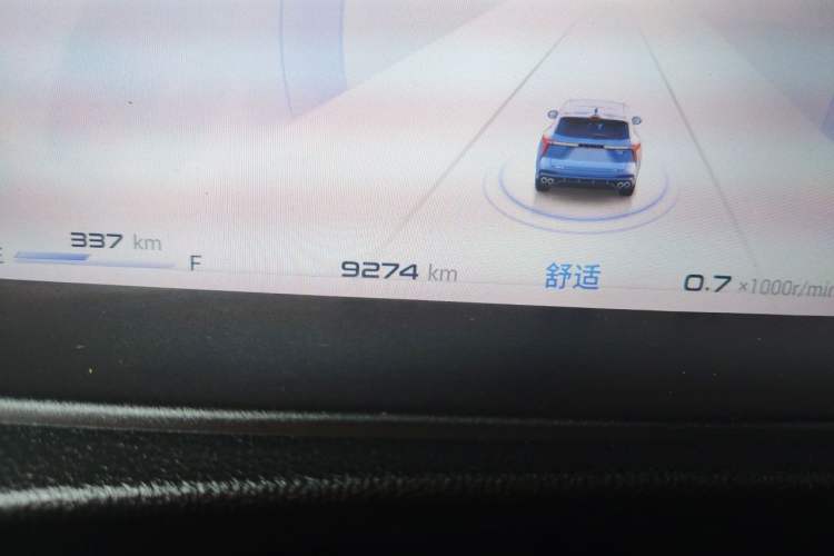 Used Cowin Kunlun 2025 1.5T Peak Edition 5 Seats Odometer Close Up
