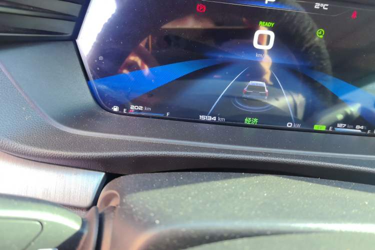 Used Cowin Kunlun 2025 Kunlun iHD 150km LXC Star Selection Edition Odometer Close Up