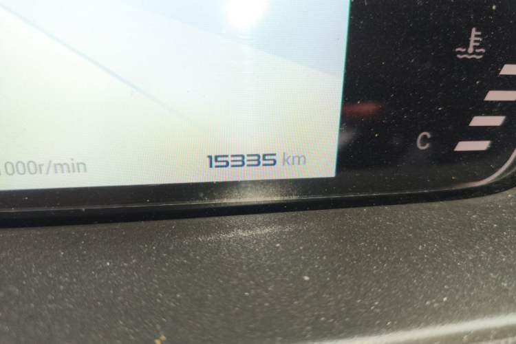 Used Cowin Kunlun 2025 1.5T Plateau Edition 5 Seats Odometer Close Up