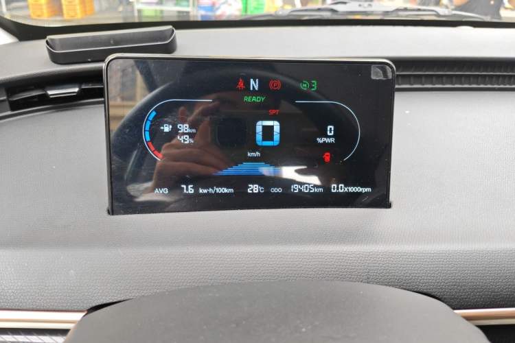 Used Cowin October 2023 201km Wave Rider Edition Instrument Cluster