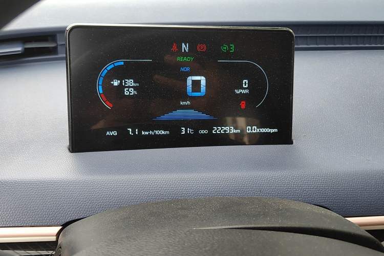 Used Cowin October 2023 201km Wave Rider Edition Instrument Cluster