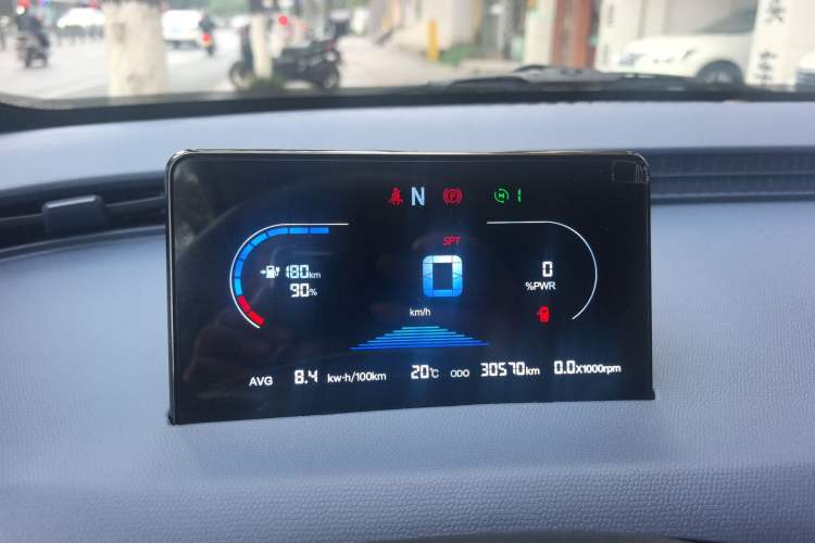 Used Cowin October 2023 201km Wave Rider Edition Instrument Cluster