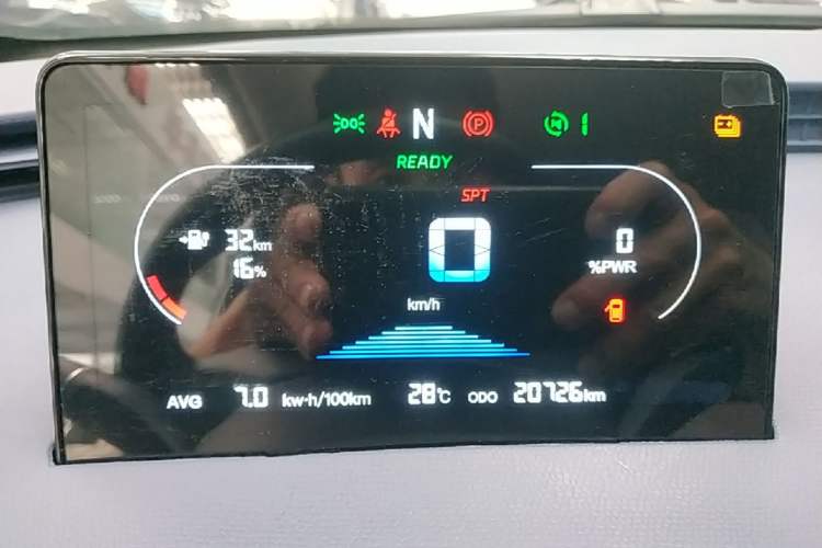 Used Cowin October 2023 201km Wave Rider Edition Instrument Cluster