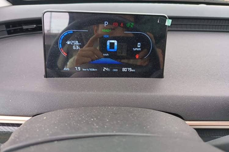 Used Cowin October 2025 Mate 410km Wind-Chasing Edition Odometer Close Up