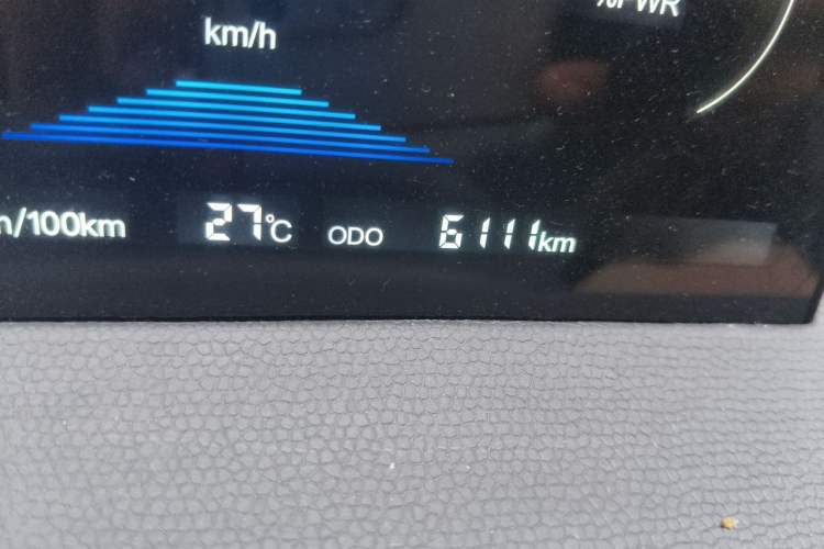 Used Cowin October 2026 Model Mate 201km Anniversary Edition Odometer Close Up