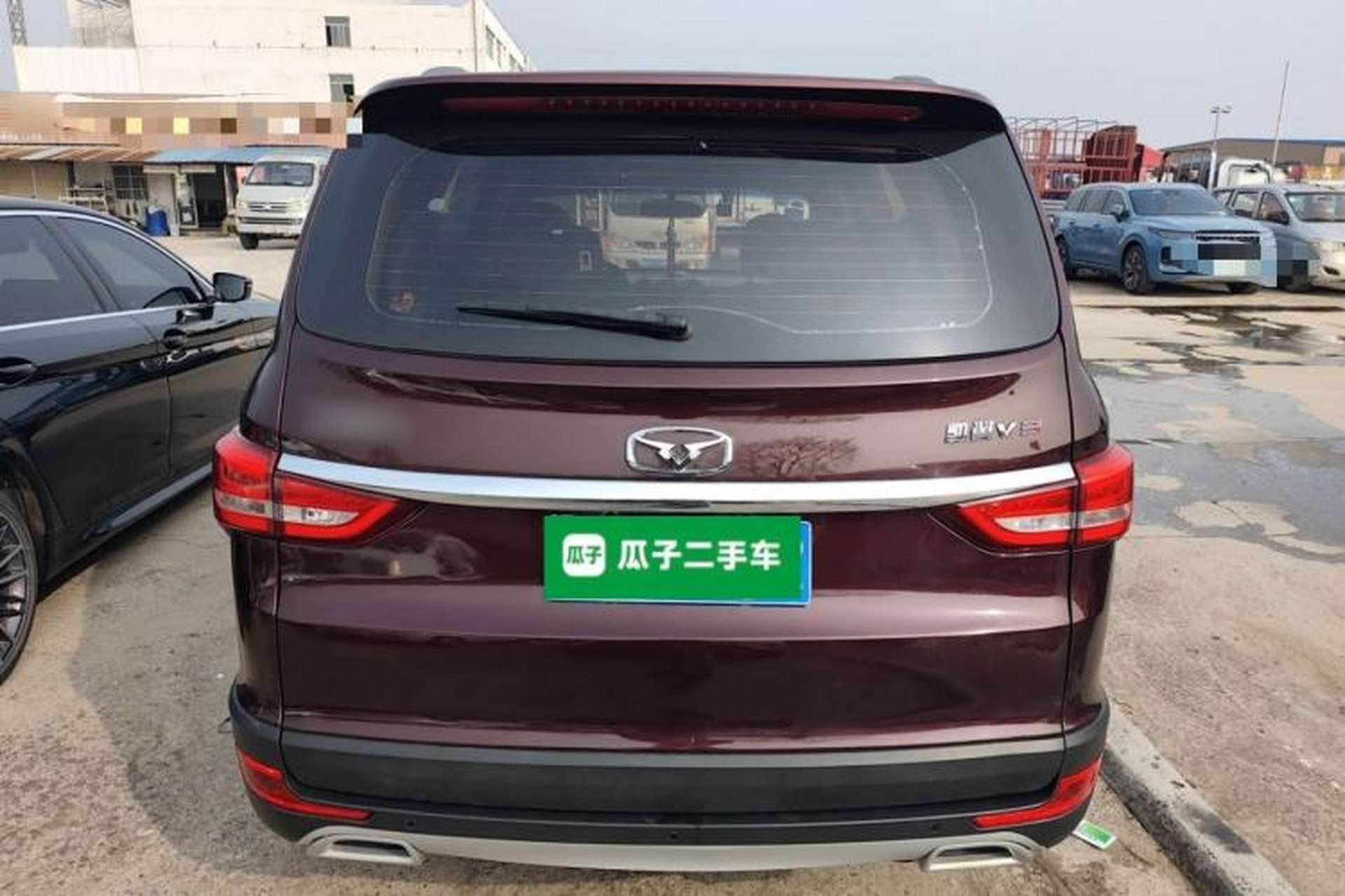 Used Cowin V3 2016 1.5L Automatic SmartConnect II Navigation Edition Rear